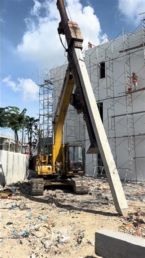 How to install pile column #viral