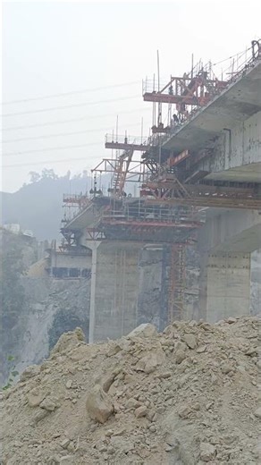 Fast track bridge nepal🇳🇵🇳🇵 #fasttrack #bridge #ktft #construction