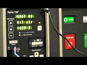 Digitrip 1150 relay testing at the CDC