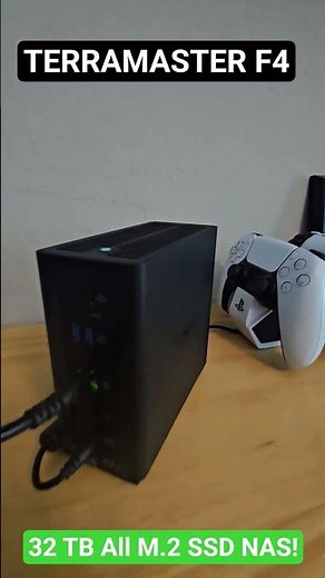 The Fastest NAS - TERRAMASTER F4 SSD NAS #externalharddrive #tech #techtok