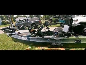 DIY MotorGuide Xi3 Trolling motor mount for Oldtown Topwater 120PDL Kayak by Mr.Dave'sKayakFishing