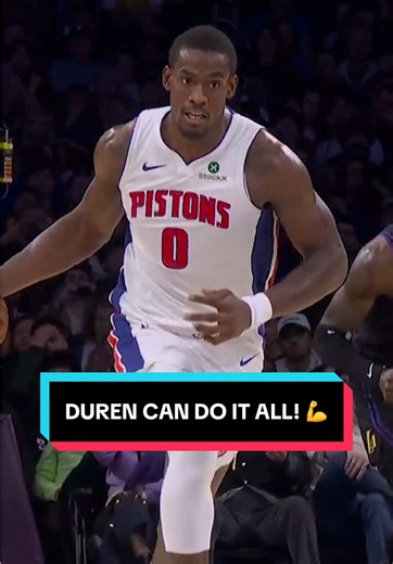 This sequence from Jalen Duren and the Pistons opened up the game! 👀 #nba #pistons #detroitpistons