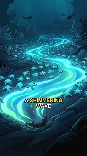 What are these strange lights in the abyss?