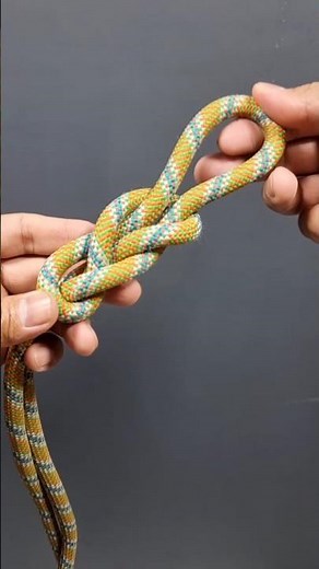 Quick Tutorial on the Best Rope Knots! The secret of the rope knot.