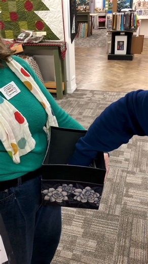 We have a winner! Small business Saturday raffle winner has been drawn and we'll give you a call. Congratulations! (watch through to the end to see some of my awkwardness video 😅) | Gruber's Quilt Shop