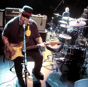 550K views | A good solid dose of classic blues, an ample amount of guitar bliss, and lot of love ... here is Poppa Chubby, the one who revives the New York City Blues over 30 years ! New album just released ! An imposing figure with a shaven head, tattooed arms, a goate ... Poppa Chubby is a force to be reckoned with on the guitar, with his tempestuous and soulful playing, and his unique performance style described as Jimi Hendrix meets Robert Johnson ! Enjoy ! | Popa Chubby | Facebook