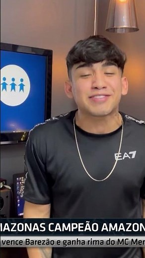 MENOR MC FAZ RAP PRO AMAZONAS F.C | #shorts