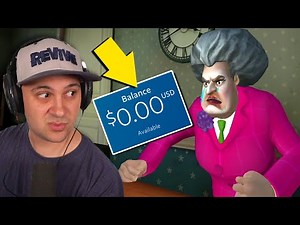 Hello Neighbor's Sister Is RICH And I'm Giving Away ALL HER MONEY! | Scary Teacher 3D