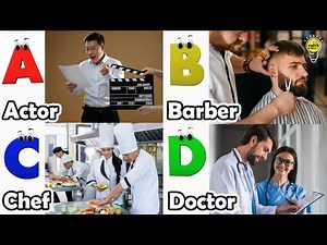 Occupation Alphabet Song | Occupation ABC Song | Phonics for Kids | Alphabet Letters