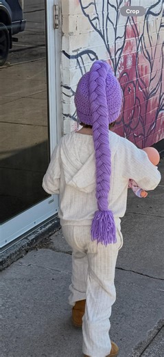 Handmade Rumi Beanie Kpop Demon Hunter Cosplay Hat Rumi Costume Purple Braid Unique Kids Birthday Gift Valentine’s Day Gifts - Etsy