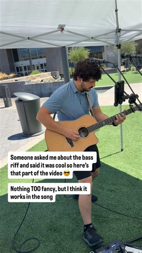 Bass players where you at? Tell me how I did 😜 #bassline #bassguitar #livelooping #concert #southernutah #singersongwriter | Dylan Thomas Gavin's Music