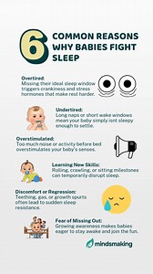 132K views · 418 reactions | If your baby’s fighting sleep, here’s...