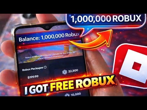 How To Get Free Robux 2026? NEW WAY To Get Free Robux (How To Get Robux) 100% WORKING and TESTED