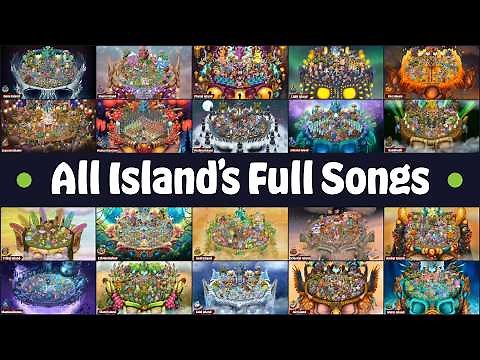 All Islands | All Full Songs | My Singing Monsters