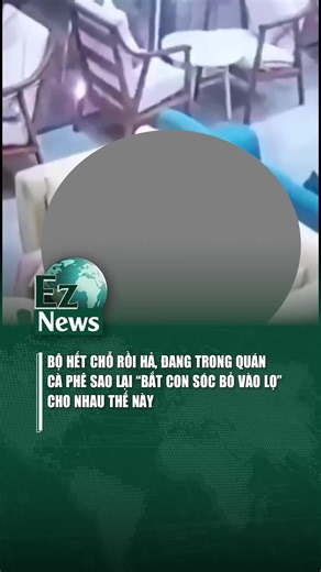 Đang trong quán cafe luôn á #tintuc #eznews #viral