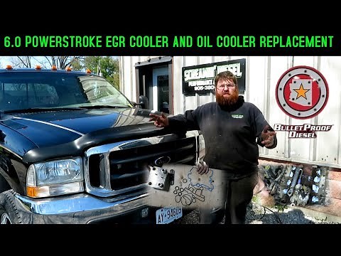 Bulletproof Diesel EGR Cooler and Ford Oil Cooler Install