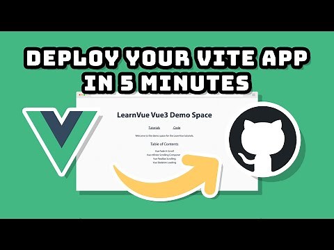 How to Deploy Your Vite App to Github Pages