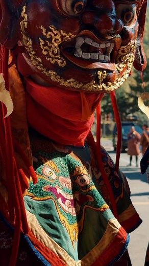 Chham: The Sacred Masked Dance of Buddhist Tradition #bhutantravel #travel