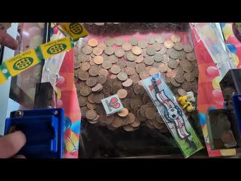 Playing Tik Tik Ticket 2p Coin Pusher In The Amusements