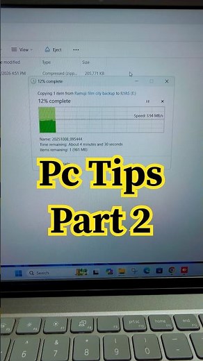 How to Use Copy Command for Huge Files on Windows! #windows11 #pctipsandtricks #shorts