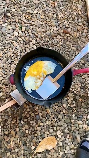 Rocket Stove Cooking 🍳 Eggs 🥚