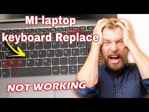 Mi Notebook Pro 15/14 keyboard problem #Xiaomi #Mi Notebook #Keyboard Replacement Full Process