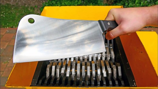 Sharp Knife vs Industrial Shredder – Will It Snap or Slice?
