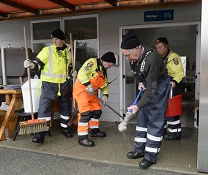 Locals band together after flooding