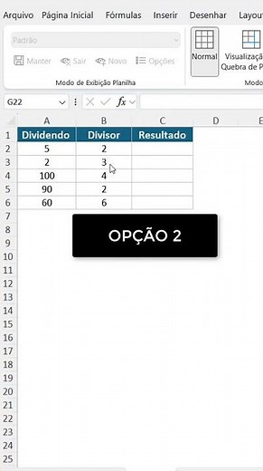 How to Do Division in Excel | Divide in Excel #shorts