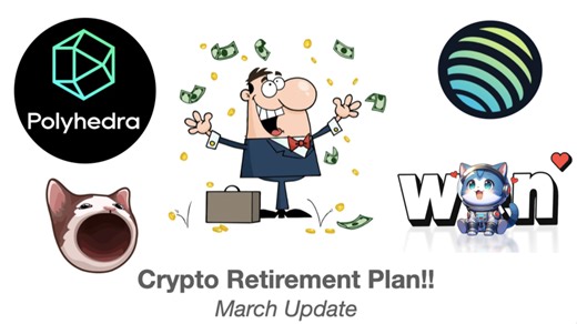 Crypto Retirement Plan: March Update