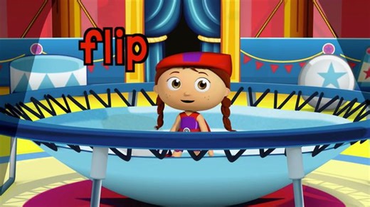 Super Why! - Wonder Red Performs on the Trampoline Video | PBS KIDS