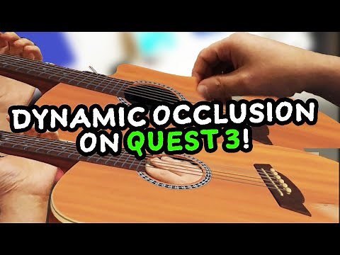 Quest 3 Depth API is a GAME-CHANGER for Mixed Reality! (Dynamic Occlusion)