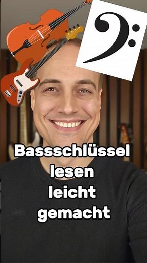 Töne im Bassschlüssel einfach merken - Teil 2