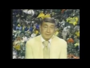 9/27/1976 MNF halftime highlights Patriots at Steelers Howard Cosell Russ Francis All-World mention