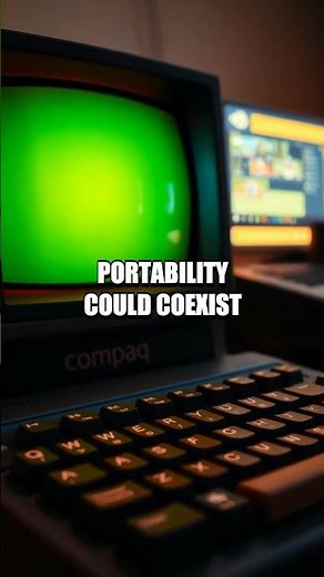 The Compaq Portable Revolutionized Office Mobility