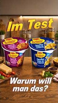 MAGGI: 5 Minuten Terrine Smoky Mac & Cheese & Spicy Carbonara 🍝⌛