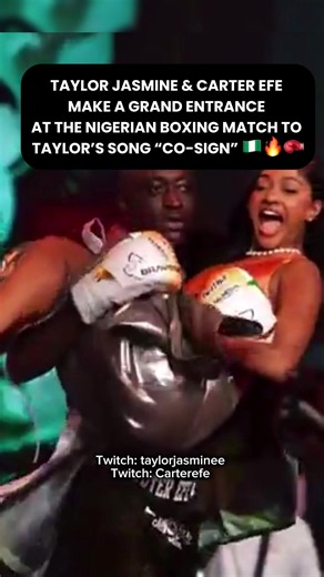 So proud of you Carter ♥️🥊🇳🇬 w’s #fypシ゚viral #taylorjasmine #carterefe #nigeriantiktok🇳🇬 #explorepage✨