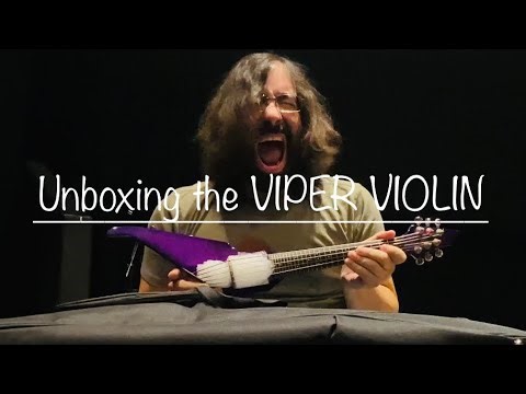 Unboxing a six-string VIPER VIOLIN - Electric Violin