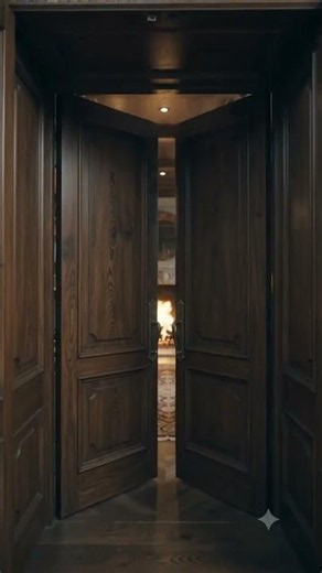 Massive Hidden Bookcase Door Opens to Secret Luxury Room