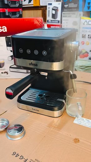 Ufesa touch coffee maker for the ultimate espresso experience #coffee #coffeeespresso #coffeemachine #coffeelover | Every home need official