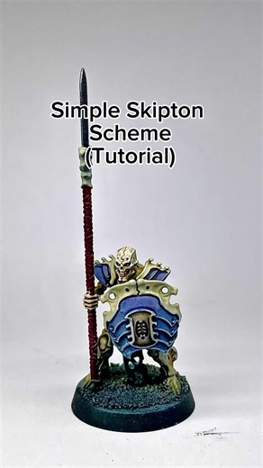 Age of Sigmar Ossiarch (Tutorial) #warhammer #miniature #painting #warhammercommunity #ossiarch