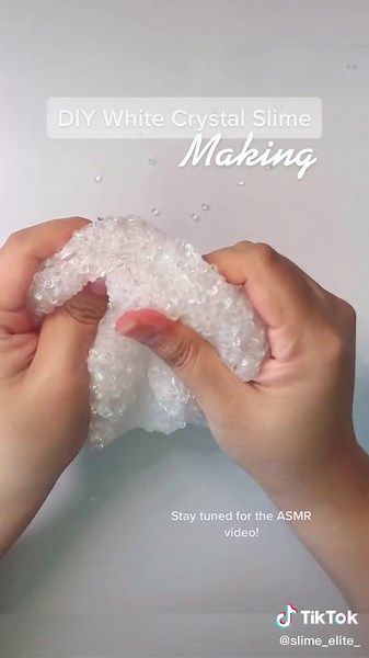 🤍 #slime #slimevideo #white #diyslime #diyproject #diy #slimes #aesthetic #satisfying #satisfyingvideo #aestheticvideos #craft #art #beautiful #crystal #crystaltok #whitecrystal #shinyglitter #pastel #glimmer #music #calming #aesthetics #pretty #beauty #making #stay #followformorevideo
