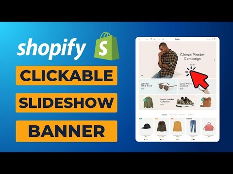 How to Make SLIDESHOW BANNERS Clickable in Shopify | Step By Step Guide 2025 | Thats Soo Easy