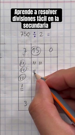 Aprende a resolver divisiones fácil en la secundaria❤️🙌