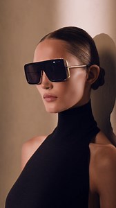 Fusing timeless design with contemporary flair. These Max Mara Spring Summer 2025 sunglasses feature a bold square front juxtaposed with tubular temples, inspired by Eileen Gray. Explore the full Max Mara Eyewear collection at bit.ly/EyewearMaxMara. | Max Mara