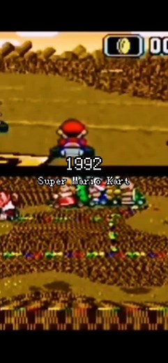 Evolution of Mario Kart Wii