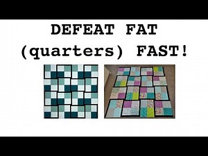 FAT QUARTERS 5-HOUR QUILT TOP | Easy Quilt Top In A Day | Free Tutorial| Looks harder than it is!