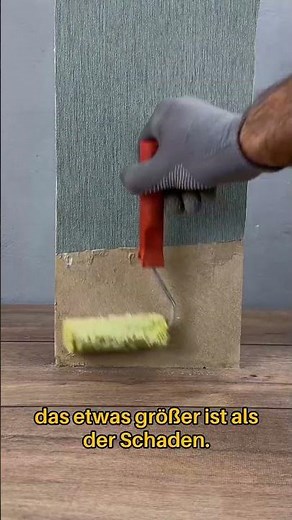 Wand schnell und sauber reparieren