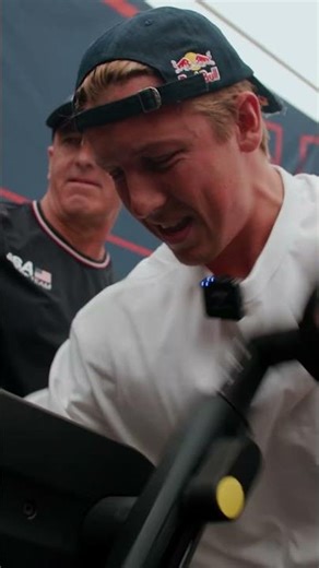 What is it like for an #F1 Driver to drive an F50 👀 #SailGP #sailing #racing #speed