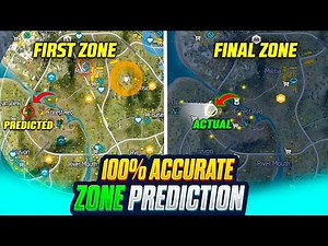 100% Accurate ZONE PREDICTION in Free Fire | Secret Tricks used by T1 Players